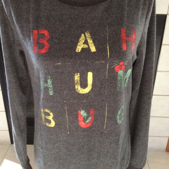 Maurice’s “Bah Hum Bug” Top, Sz XS - Picture 2 of 10
